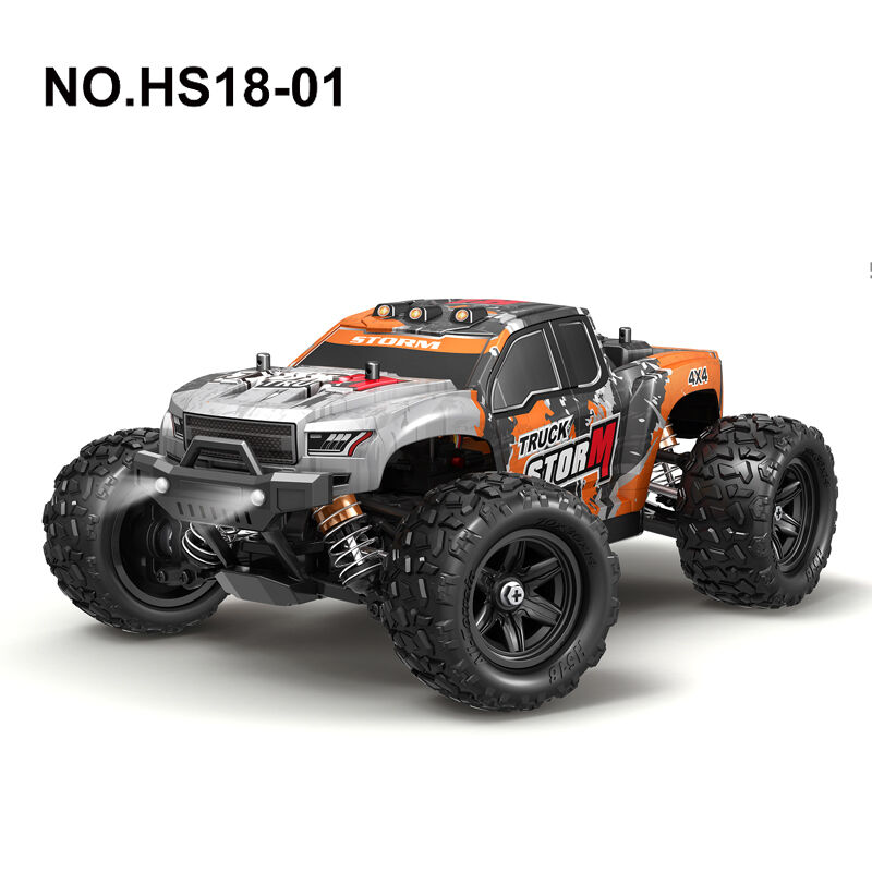 TORNADO 1/18 4WD RTR High speed truck Storm 2.4g 36KM 20 Minute runtime Orange Body V2 2026