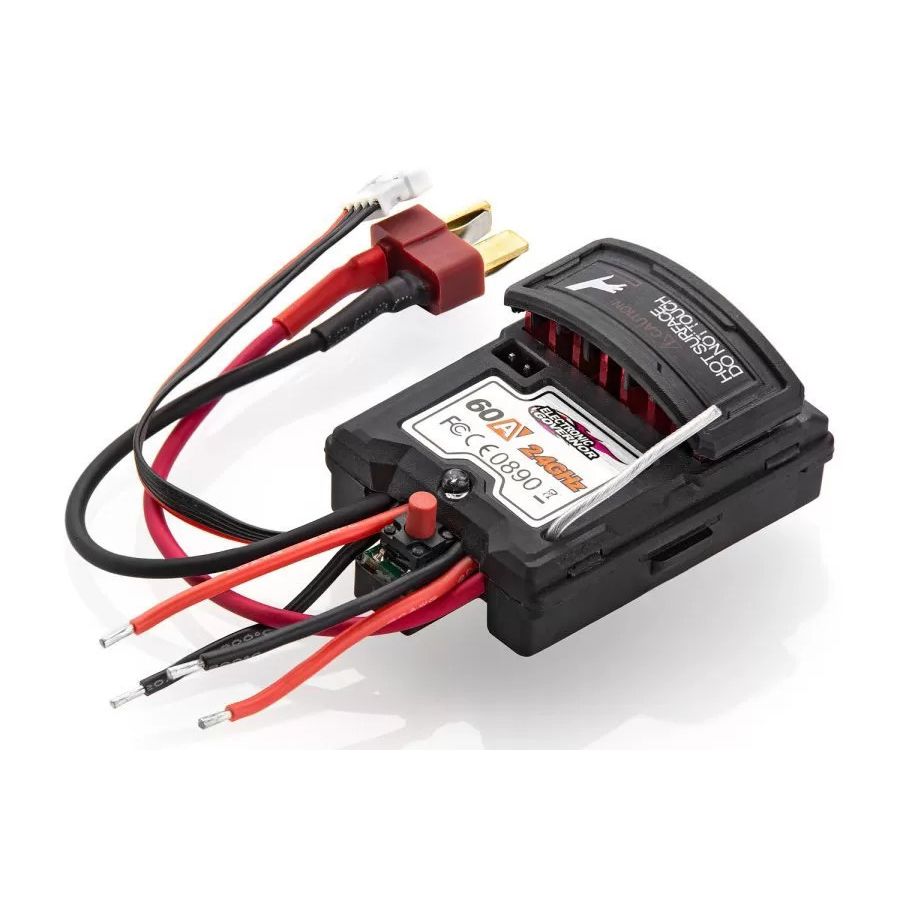 Tornado ESC V2 Has Push Button On/Off Switch