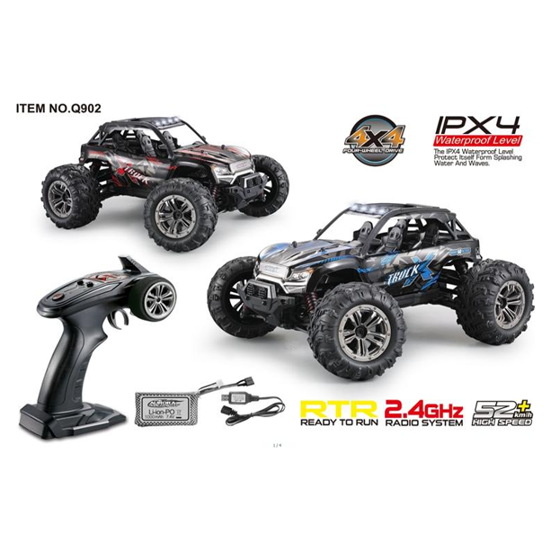 TORNADO RC 1/16 Brushless 4WD Ready to Run Desert Truck 52klm Top Speed