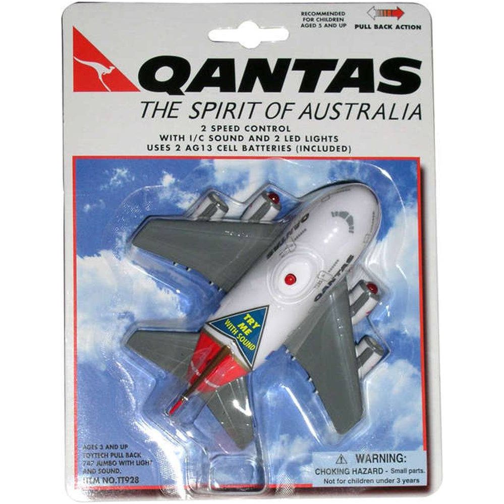 DARON Qantas Jumbo Pullback with Light & Sound
