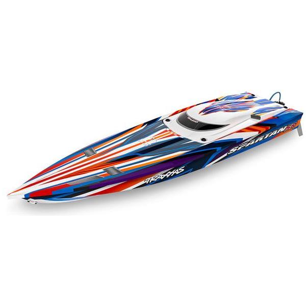 TRAXXAS SPARTAN SR 36" BRUSHLESS BOAT - ORANGE