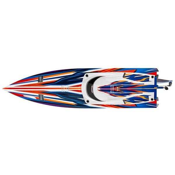 TRAXXAS SPARTAN SR 36" BRUSHLESS BOAT - ORANGE