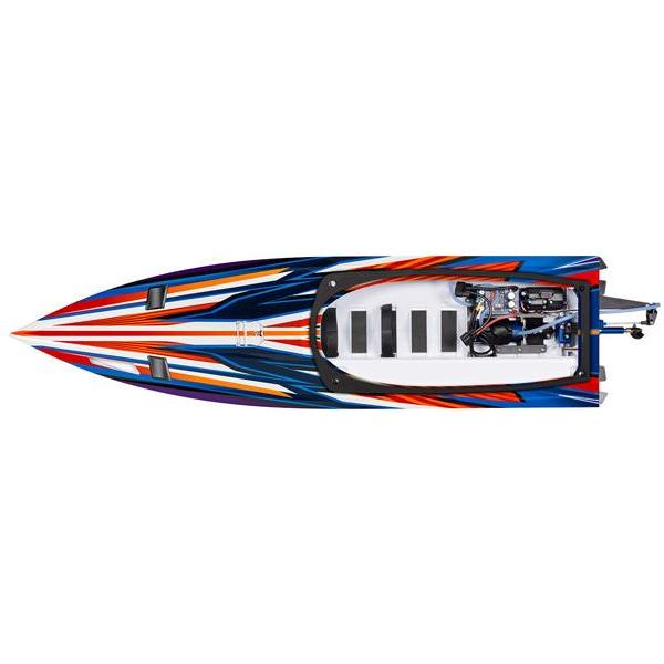 TRAXXAS SPARTAN SR 36" BRUSHLESS BOAT - ORANGE