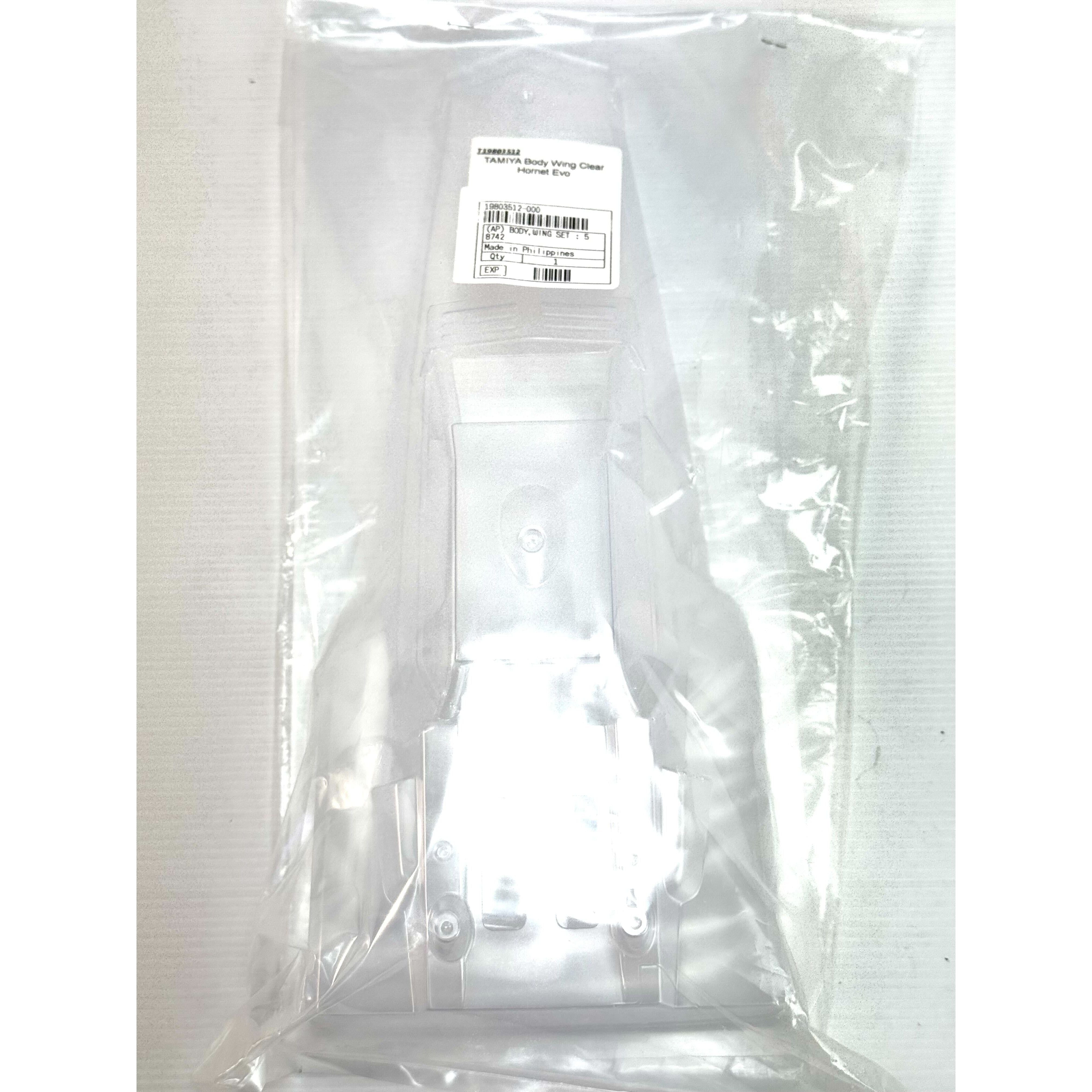 TAMIYA Body Wing Clear Hornet Evo