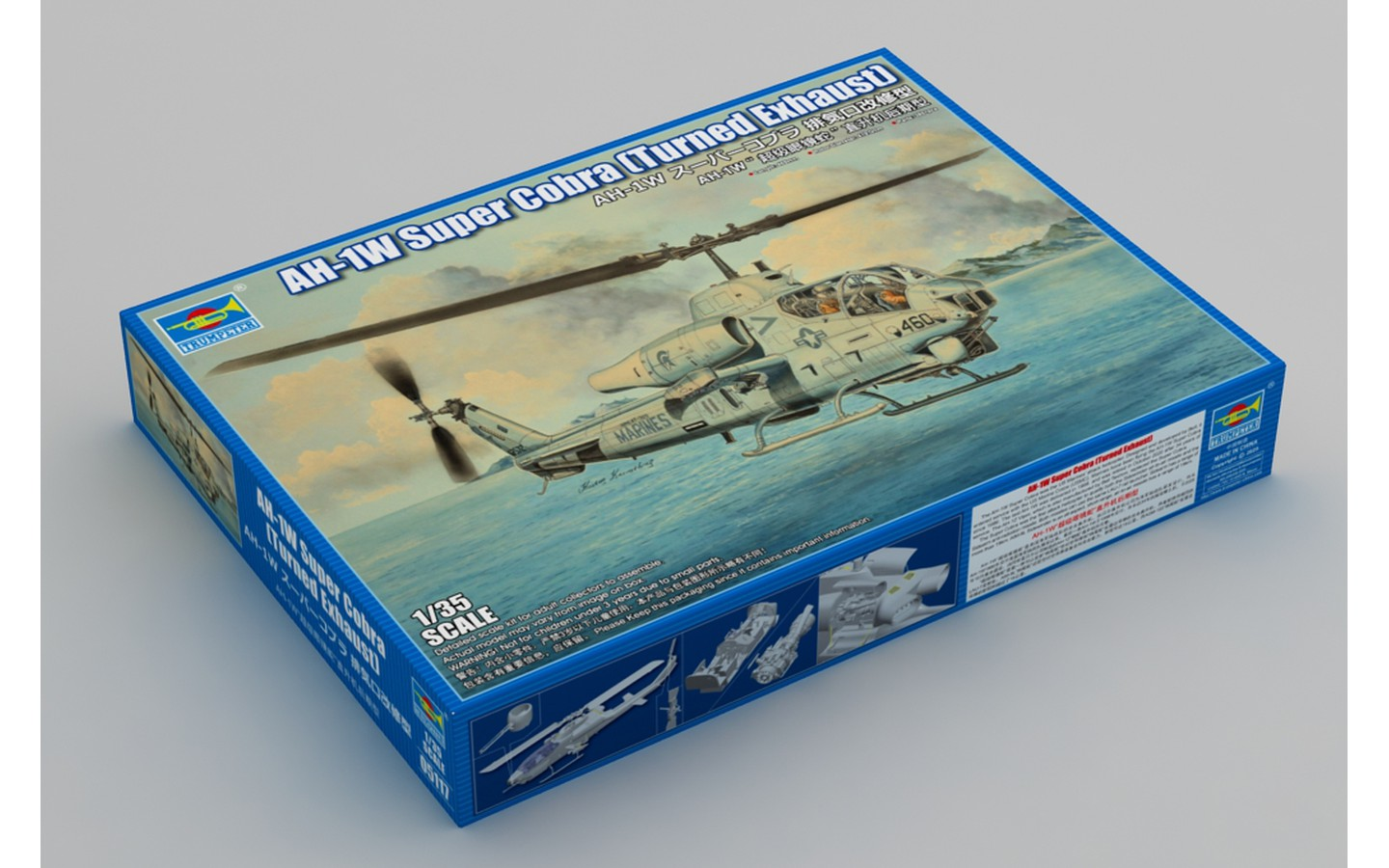 TRUMPETER 1/35 AH-1W Super Cobra (Turned Exhaust) Plastic Model Kit