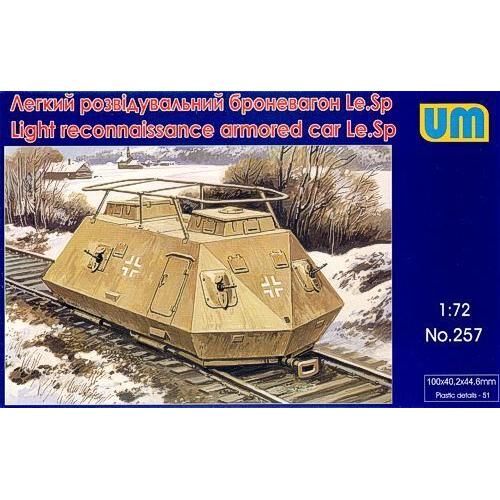 UM-MT 1/72 Light reconnaissance armored car Le.Sp Plastic Model Kit