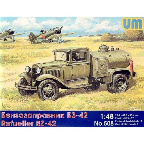 UM-MT 1/48 Gasoline refueling truck BZ-42 Plastic Model Kit