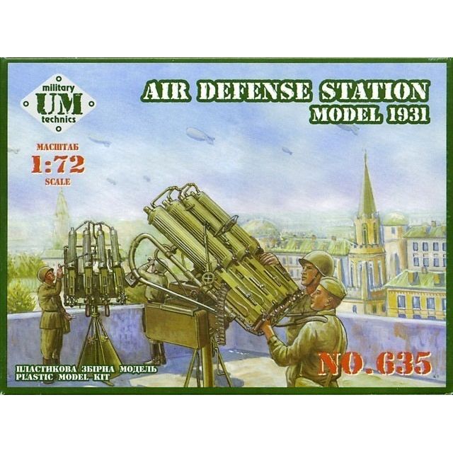 UM-MT 1/72 Air defense station model 1931 Plastic Model Kit