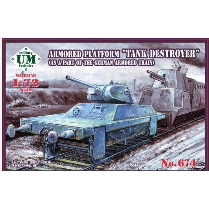 UM-MT 1/72 Arm.Platform "Tank destroyer" Plastic Model Kit