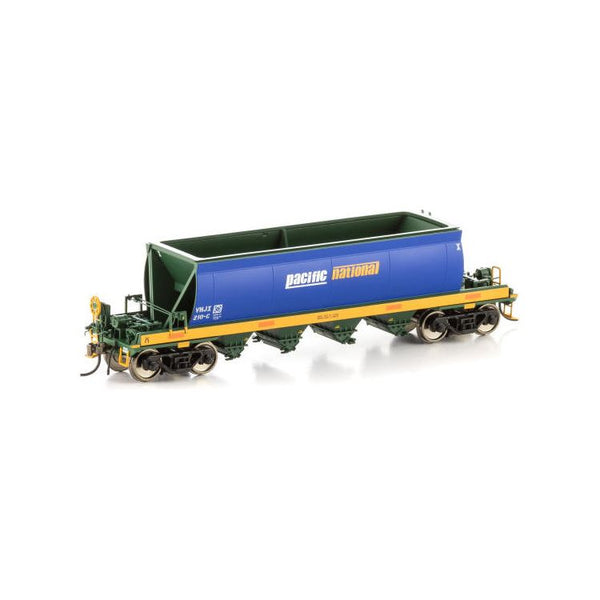 AUSCISION HO VHJX Quarry Hopper, Blue/Green with Pacific National Logos - Single Car