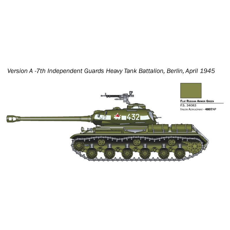 ITALERI 1/56 Josif Stalin JS-2