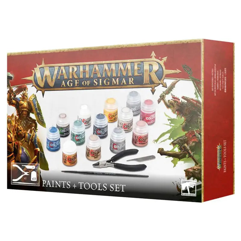 GAMES WORKSHOP Age of Sigmar Paints + Tools 2024
