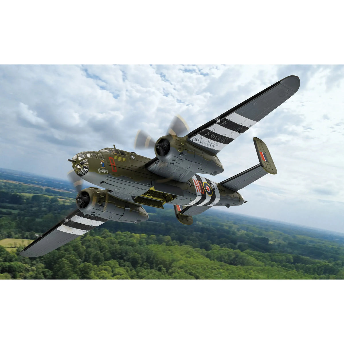 CORGI 1/72 North American Mitchell Mk.II - HD372 'VO-B' - 'GRUMPY'