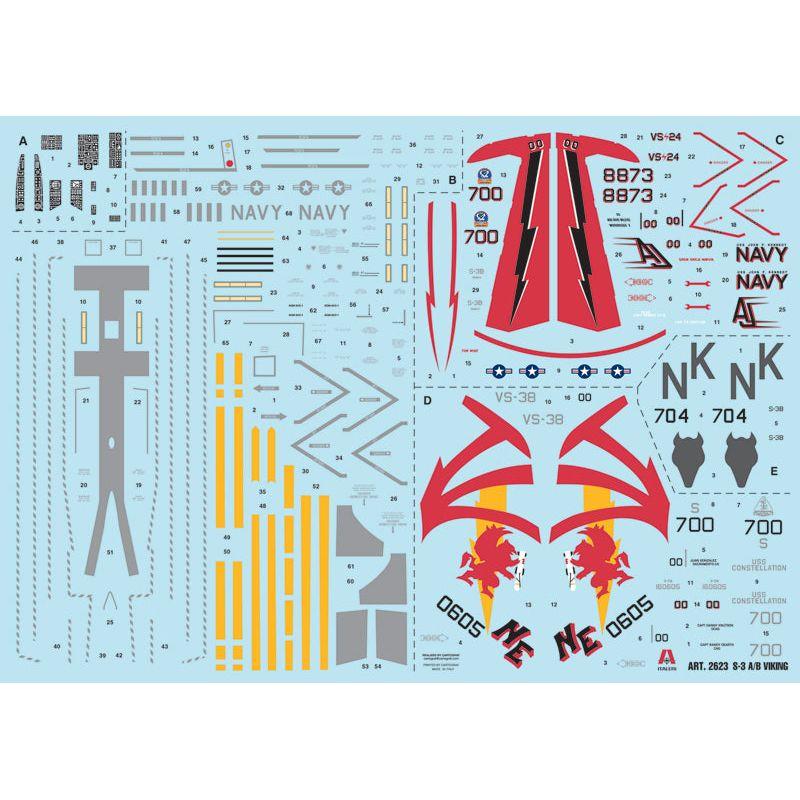 ITALERI 1/48 Lockheed Martin S-3A/B Viking