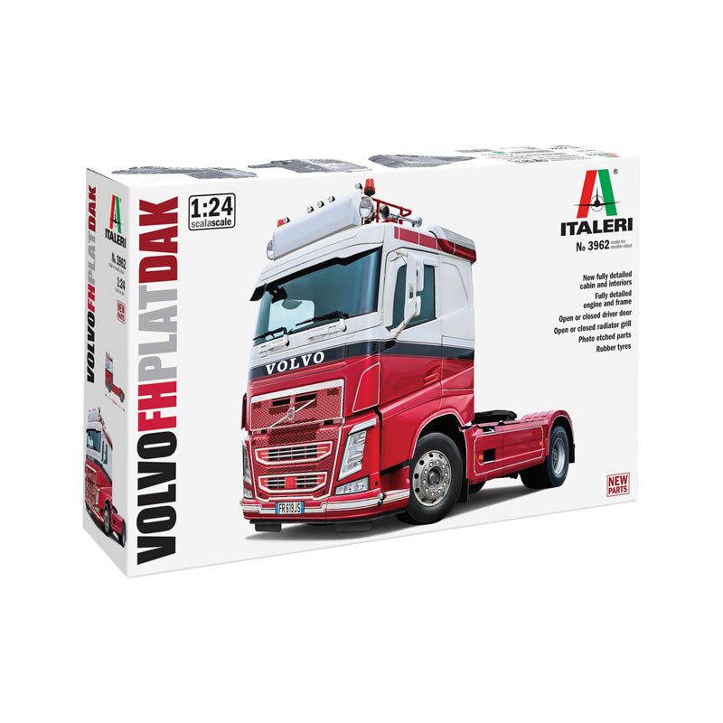 ITALERI Volvo FH Low Roof-PE Parts - Chromed Stickers