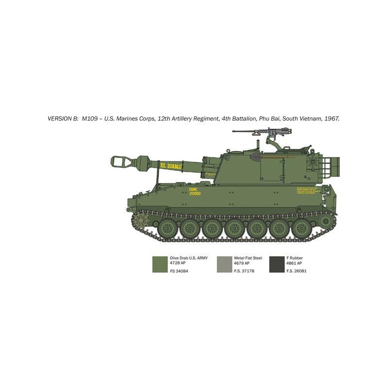 ITALERI 1/35 M109/A2-A3-G