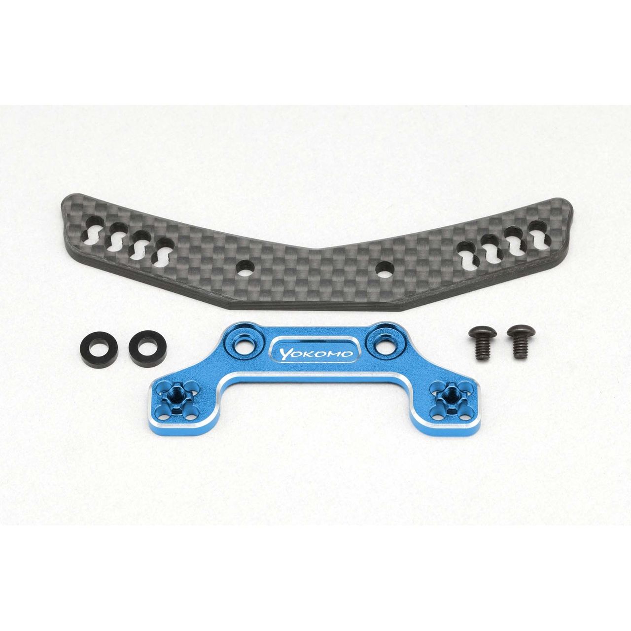 YOKOMO Chamf. Hybrid Front ShockTower Blue for RD/SD