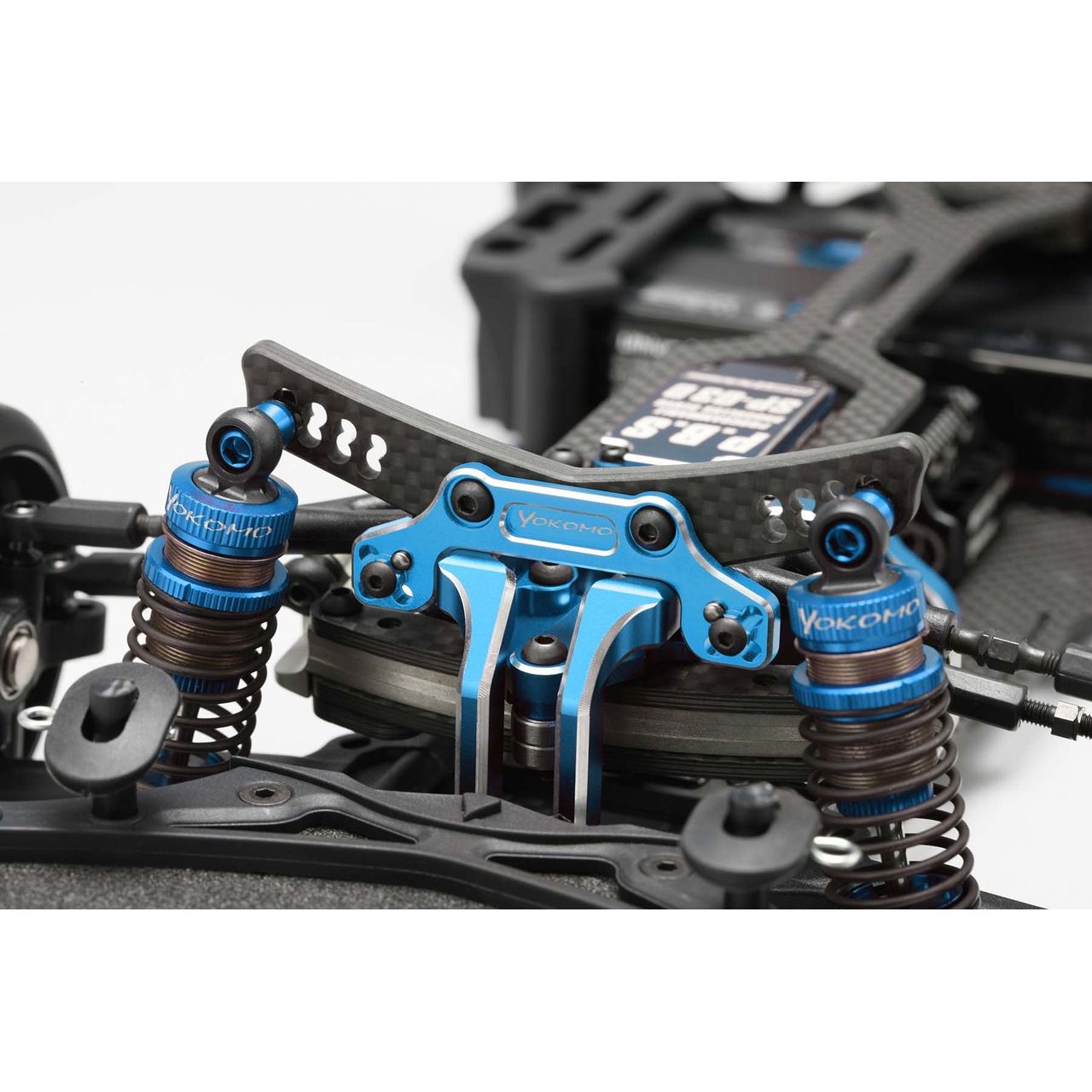 YOKOMO Chamf. Hybrid Front ShockTower Blue for RD/SD