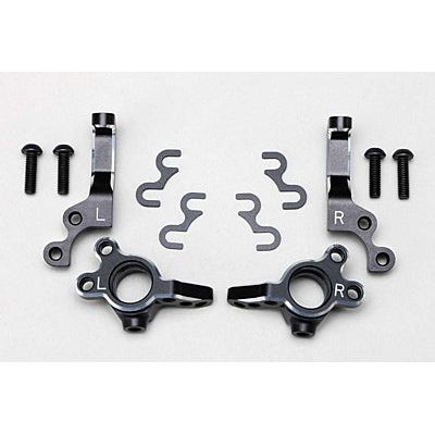 YOKOMO SD1.0LTS Aluminum Vari Kingpin Angle Steering Block Set