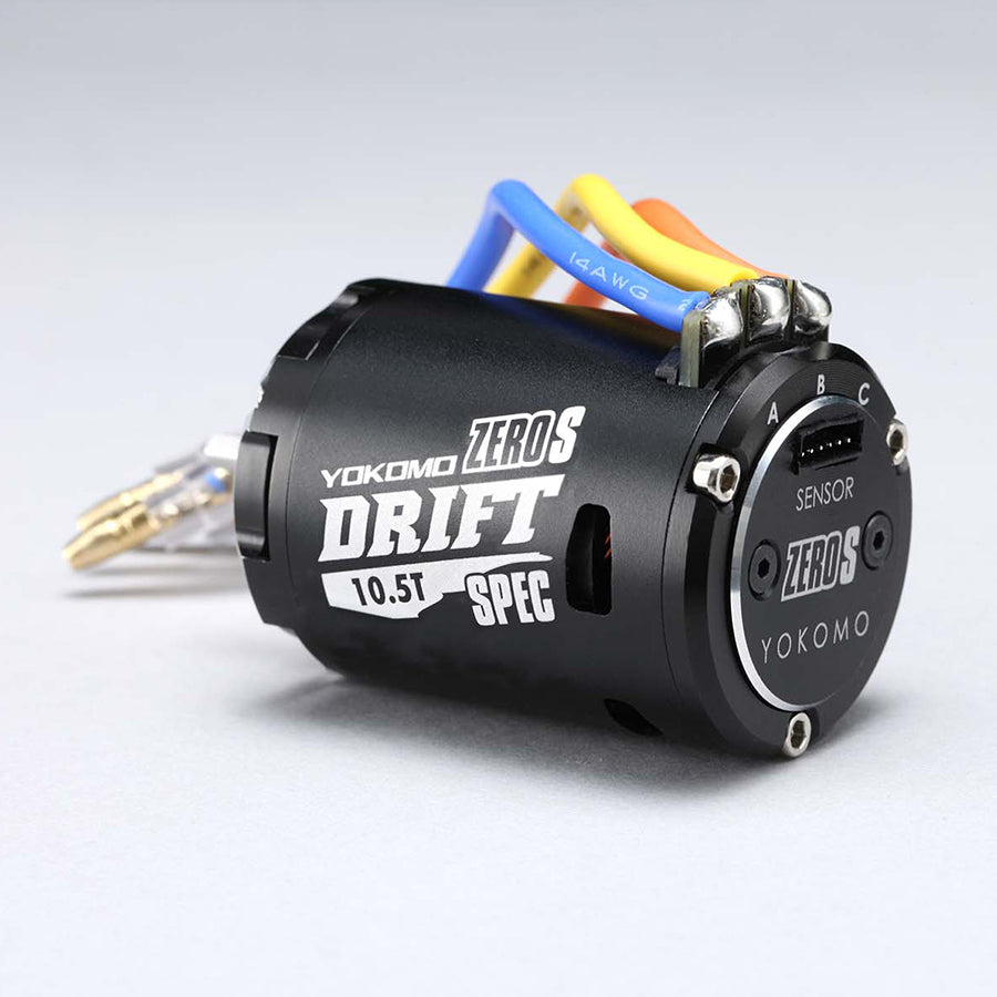 YOKOMO ZERO-S Drift Spec Brushless Motor 10.5T Black