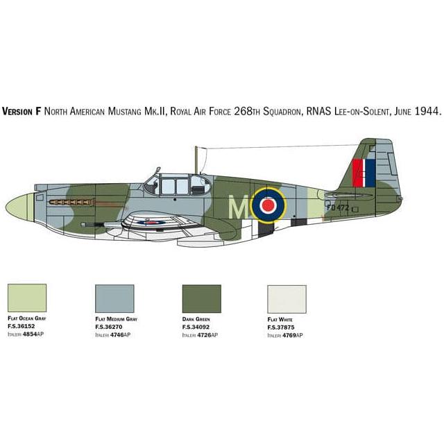 ITALERI 1/72 P-51A Mustang