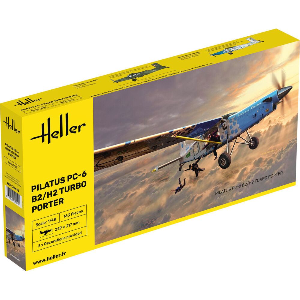 HELLER 1/48 Pilatus PC-6 B2/H2 Turbo Porter