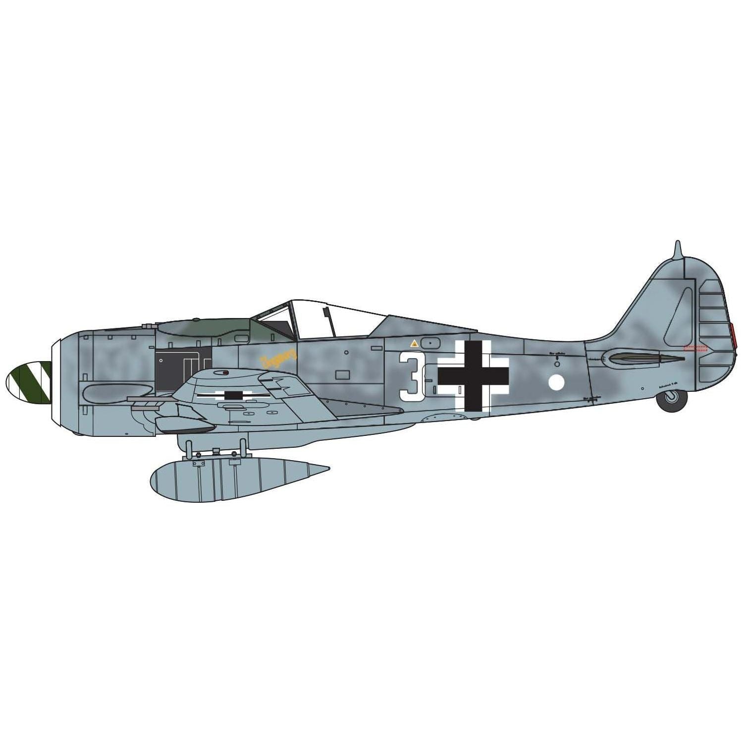 AIRFIX 1/72 Focke-Wulf Fw190A-8