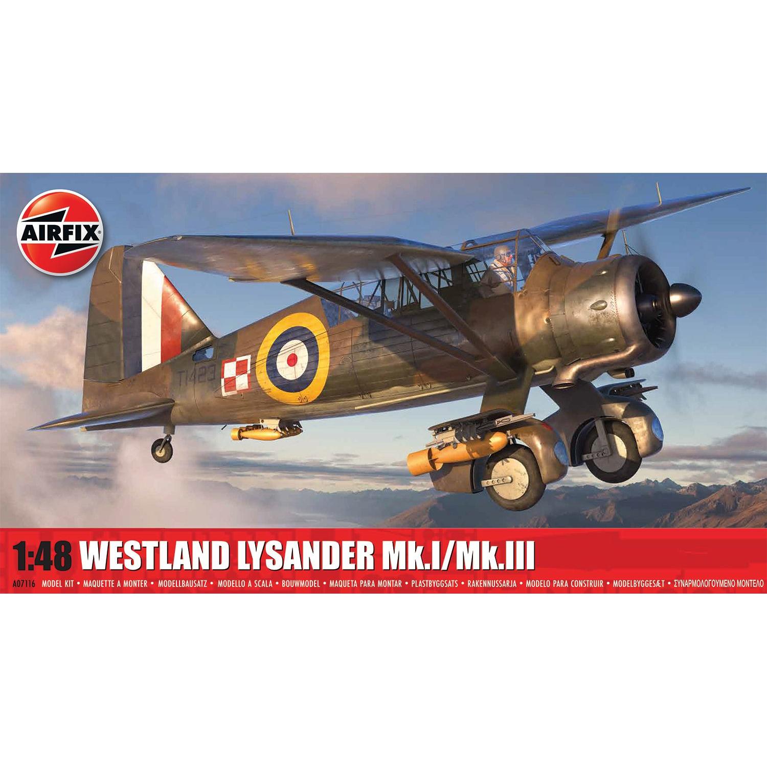 AIRFIX Westland Lysander Mk.I/Mk.III New Tool