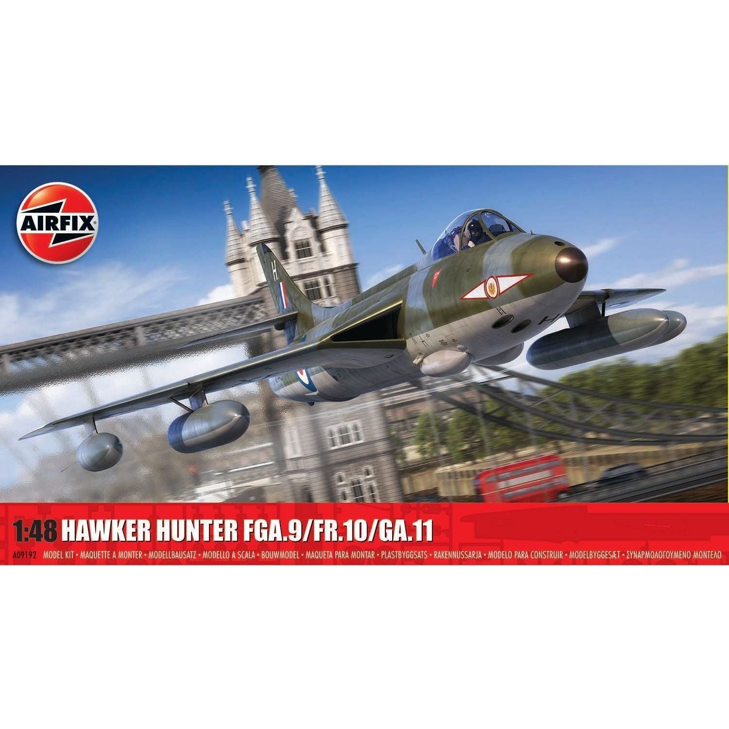 AIRFIX 1/48 Hawker Hunter FGA.9/FR.10/GA.11