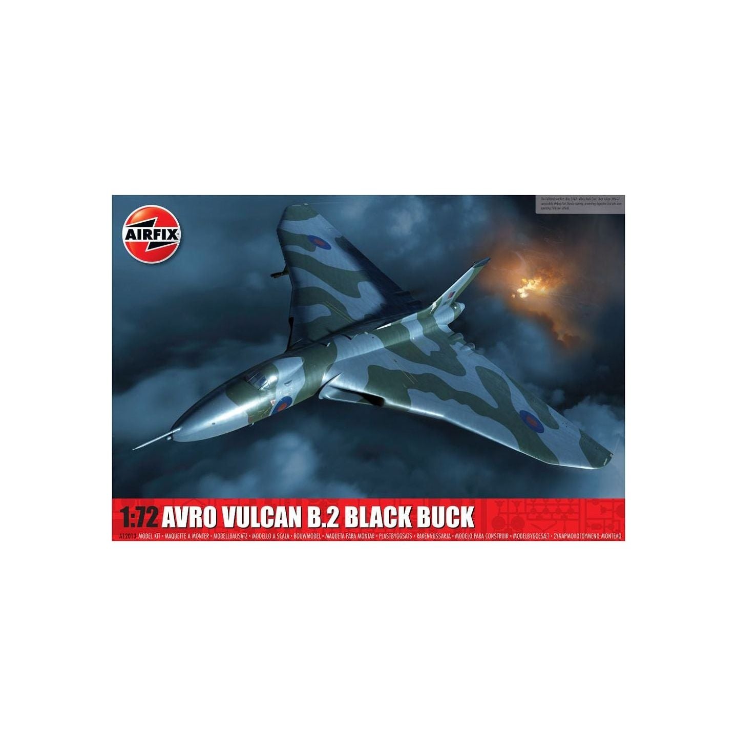 AIRFIX 1/72 Avro Vulcan B.2 'Black Buck'