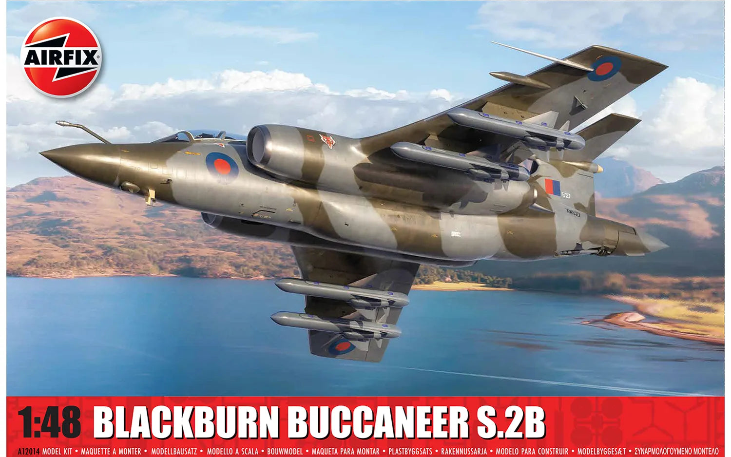 AIRFIX 1/48 Blackburn Buccaneer S.2B RAF