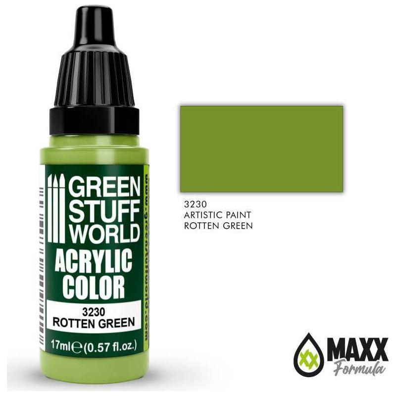 GREEN STUFF WORLD Acrylic Color - Rotten Green 17ml