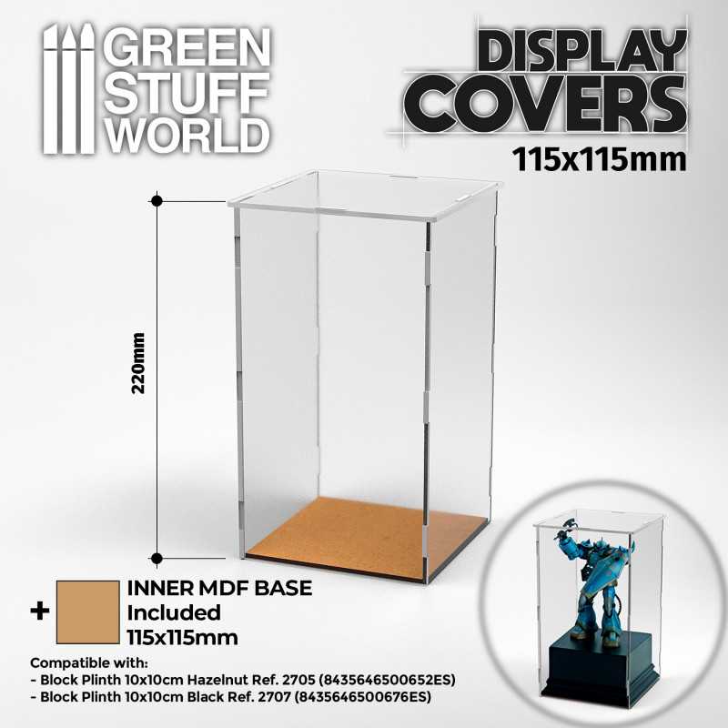 GREEN STUFF WORLD Acrylic Display Case 115x115mm