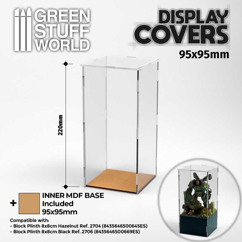 GREEN STUFF WORLD Acrylic Display Case 95x95mm