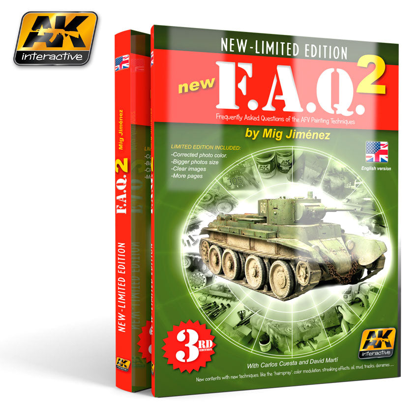 AK Interactive Book: F.A.Q 2 Limited Edition - English