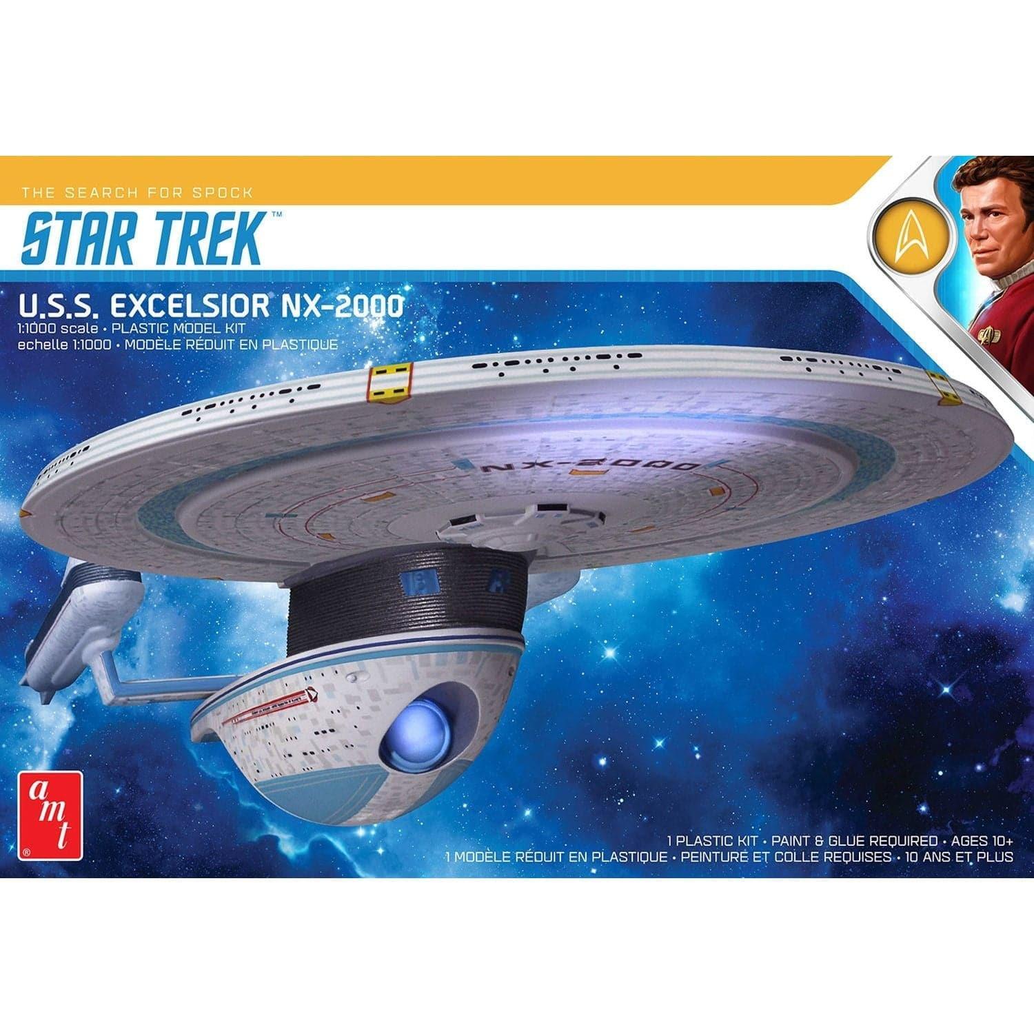 AMT 1/1000 Star Trek U.S.S. Excelsior