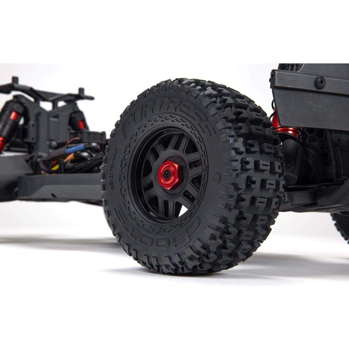 ARRMA Mojave 1/7 4X4 BLX 4S Desert Truck RTR, White/Red Brushless