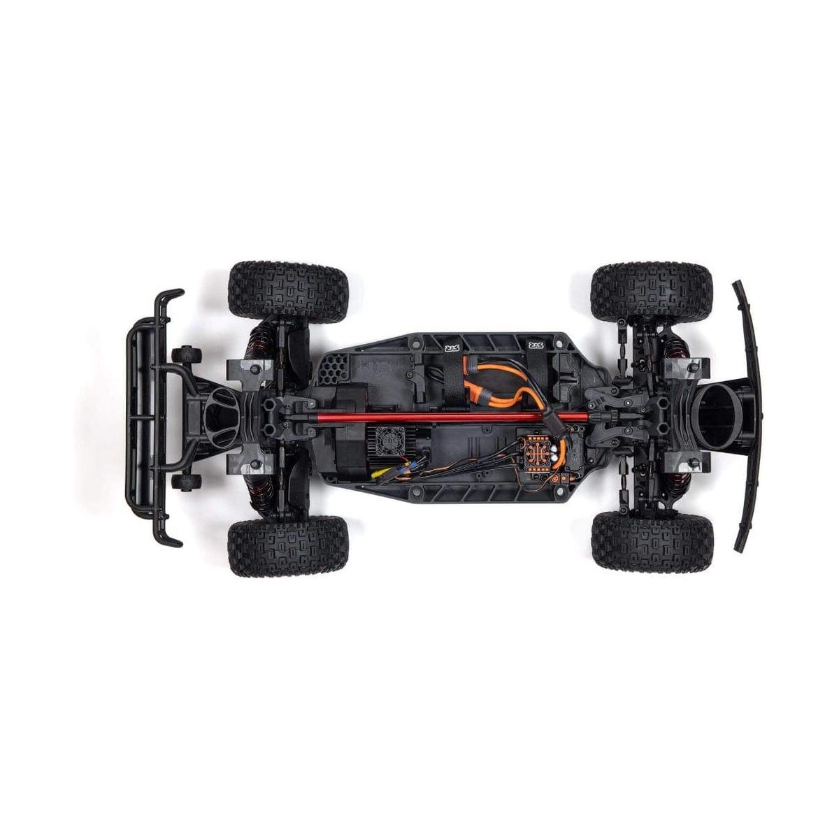 ARRMA Mojave 1/7 4X4 BLX 4S Desert Truck RTR, Blue/Red