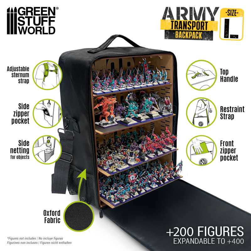 GREEN STUFF WORLD Army Transport Backpack