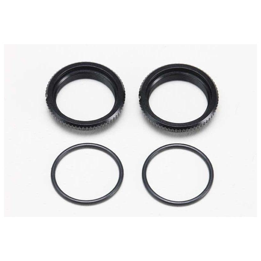 YOKOMO Aluminium Shock Adjust Nut / O-Ring (2 Pieces) for BD12