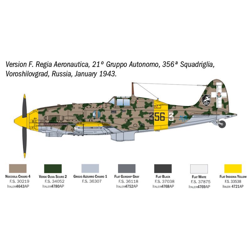 ITALERI 1/48 Macchi MC.202 Folgore