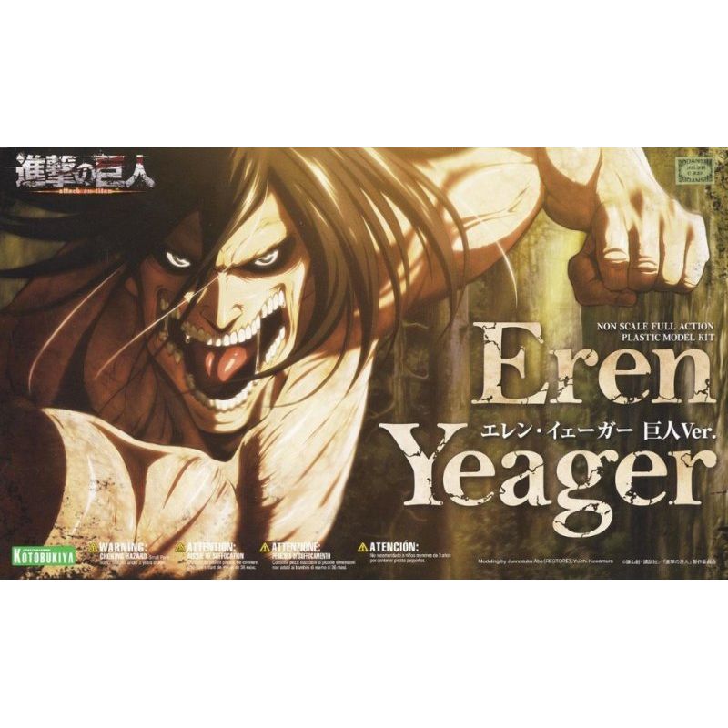 KOTOBUKIYA Attack on Titan Eren Yeager