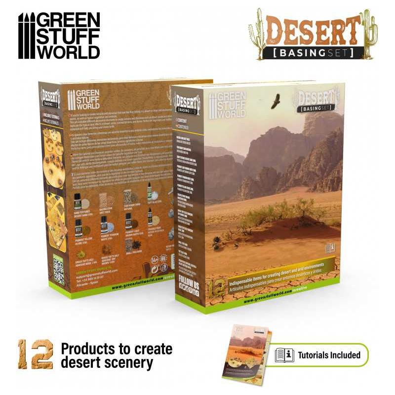 GREEN STUFF WORLD Basing Sets - Desert