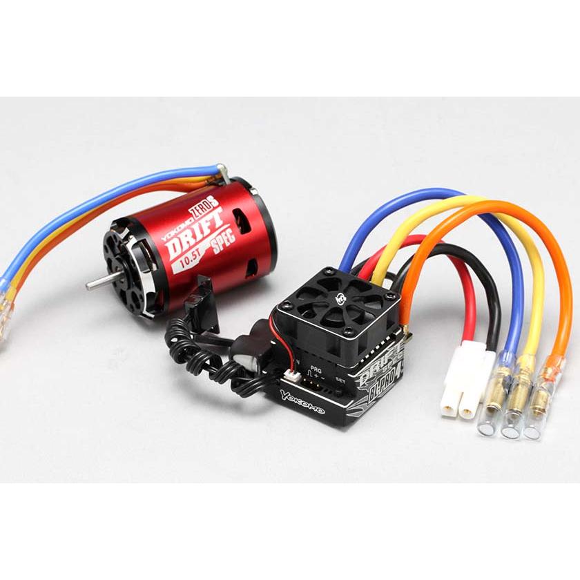 YOKOMO Brushless PRO4D ESC/S105D Motor(Red)