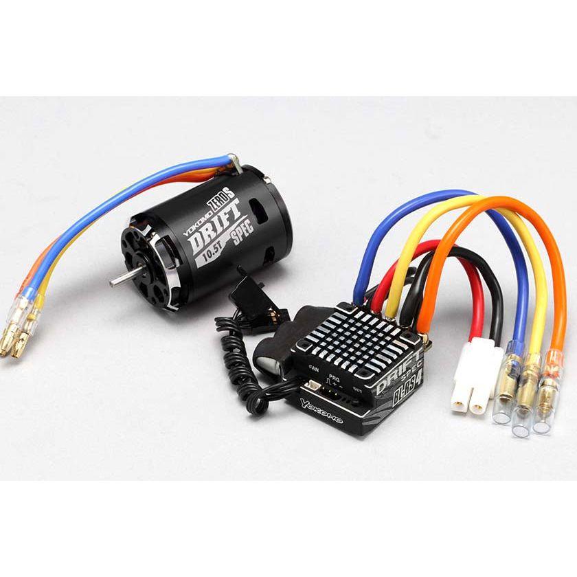 YOKOMO Brushless RS4D ESC/S105D Motor(Black)