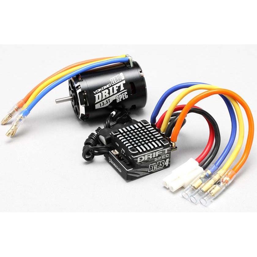 YOKOMO Brushless RS4D ESC/S135D Motor(Black)