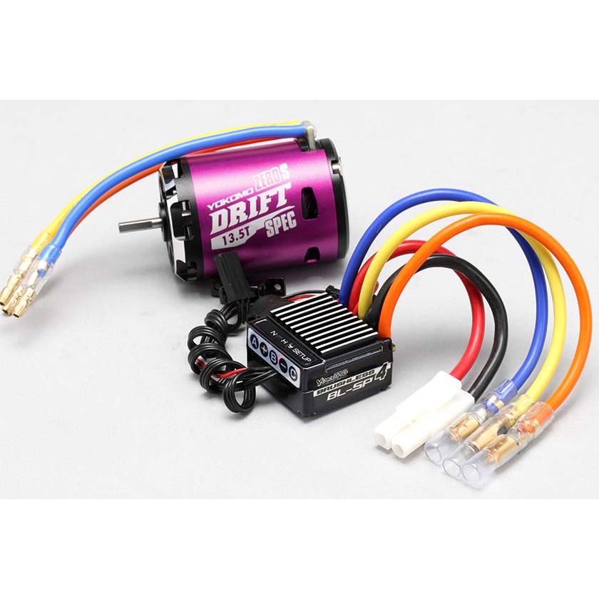 YOKOMO Brushless SP4 ESC/S135D Motor(Purple)