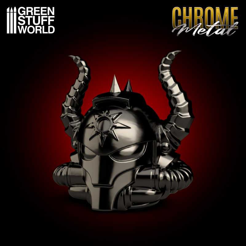 GREEN STUFF WORLD Black Chrome Paint - Airbrush 17ml