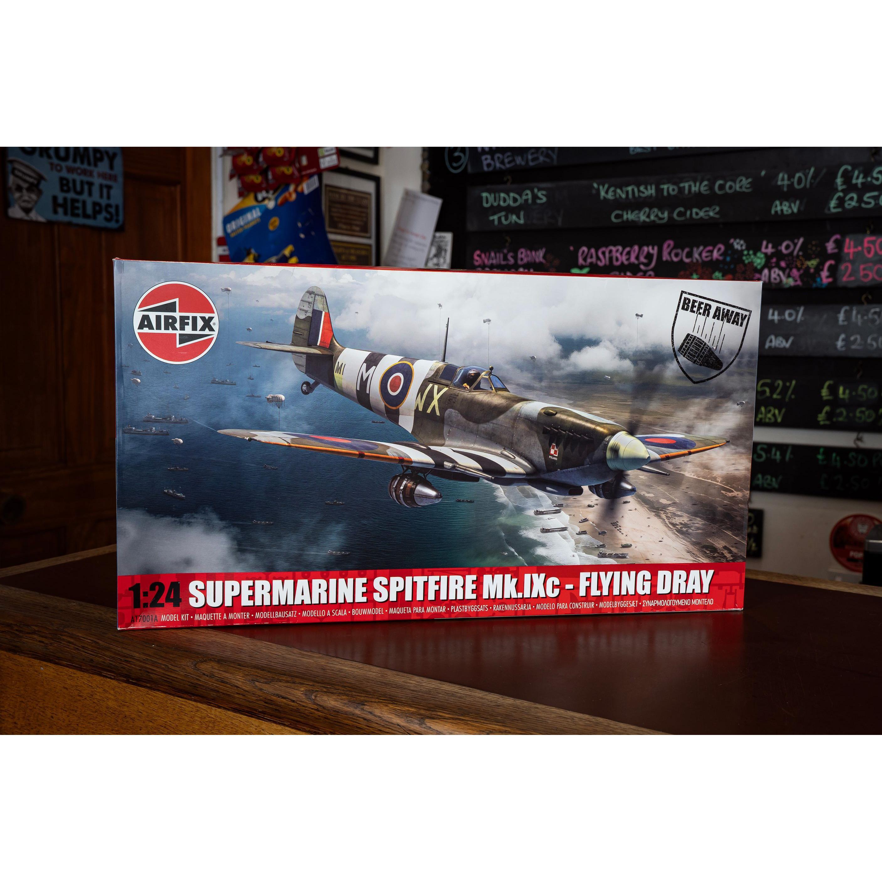 AIRFIX 1/24 Supermarine Spitfire Mk.IXc – Flying Dray