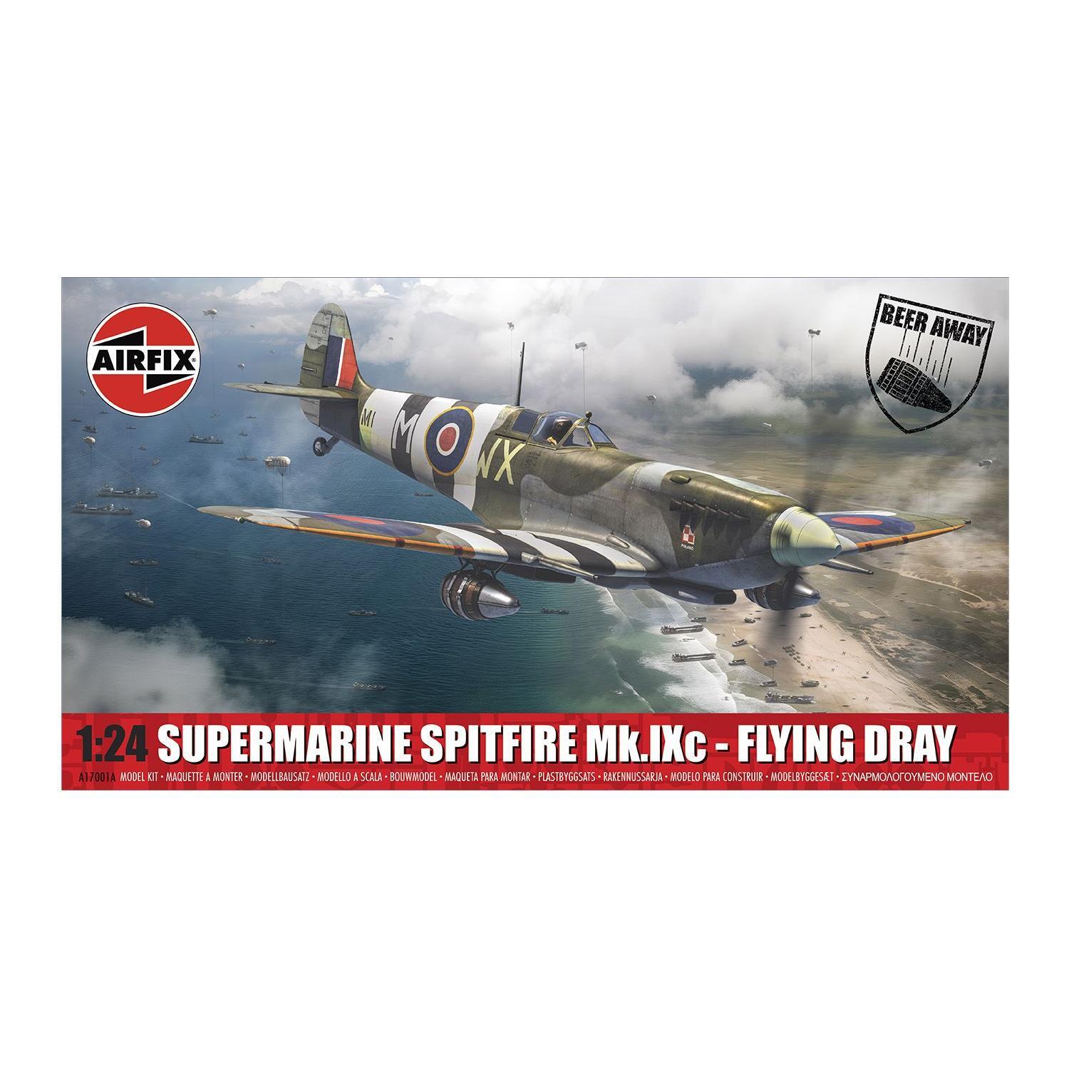 AIRFIX 1/24 Supermarine Spitfire Mk.IXc – Flying Dray